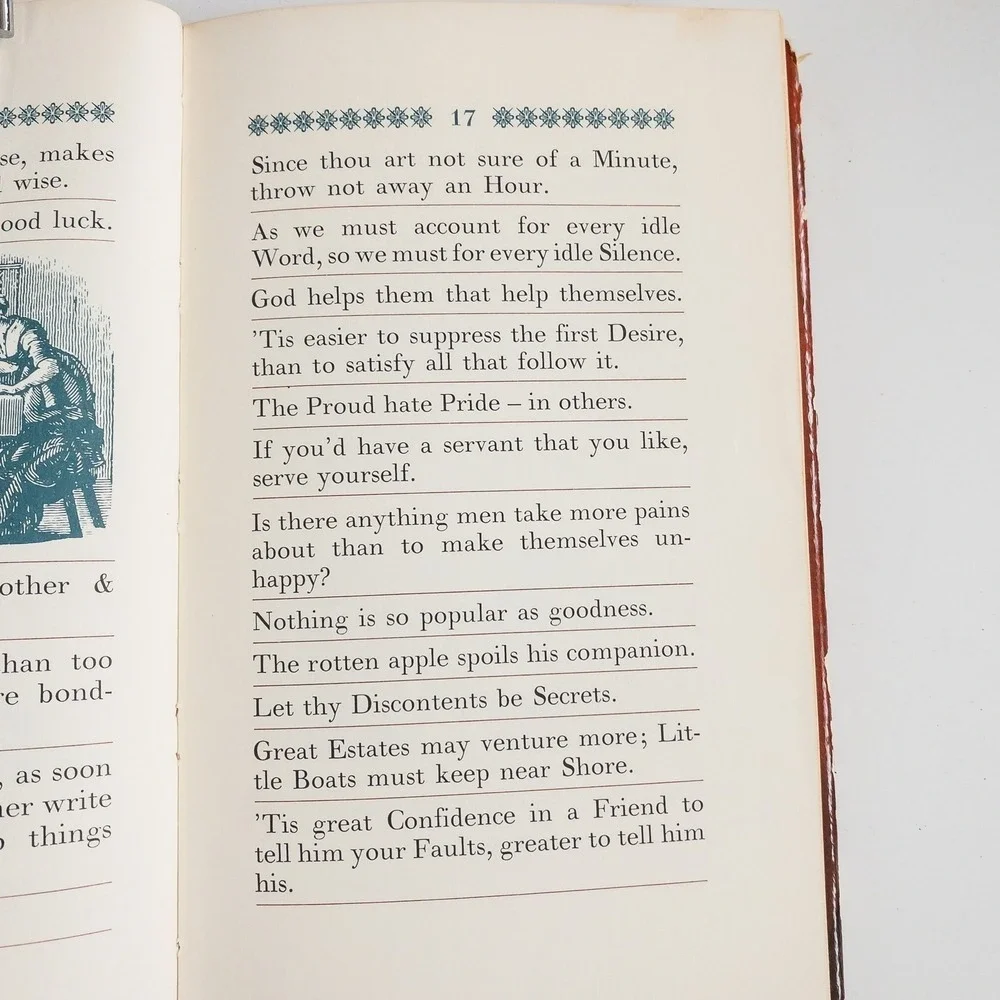 Poor Richard's Almanack Benjamin‎ Franklin 1967 Hardcover Hallmark